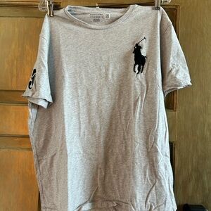 Polo by Ralph Lauren Light Gray Short Sleeve Tee